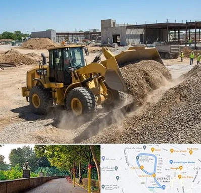 اجاره لودر در فلکه گاز رشت 