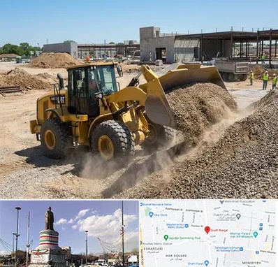 اجاره لودر در کارگر جنوبی