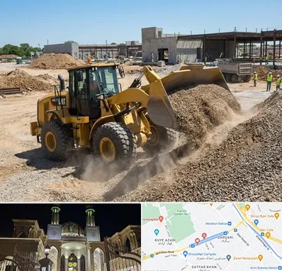 اجاره لودر در زرگری شیراز 