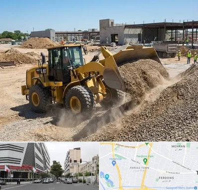 اجاره لودر در بلوار فردوس