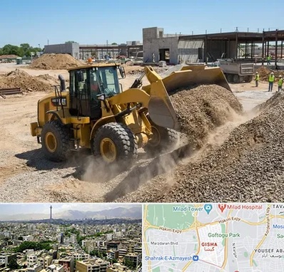 اجاره لودر در گیشا