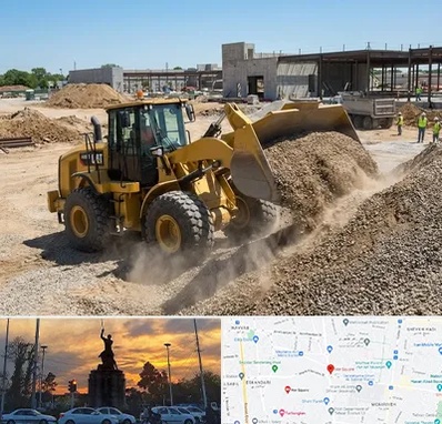 اجاره لودر در میدان حر