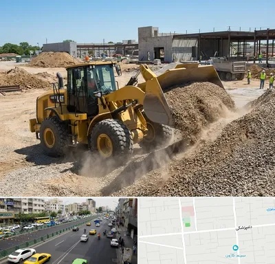 اجاره لودر در خیابان دامپزشکی