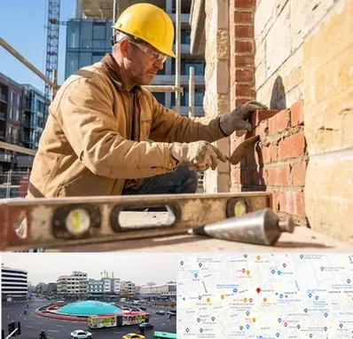 بنایی در میدان انقلاب 