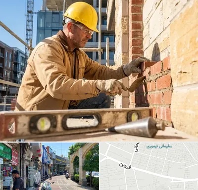 بنایی در خیابان قزوین