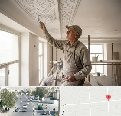 گچ کاری و گچبری در هاشمی
