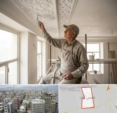 گچ کاری و گچبری در شمس آباد تهران