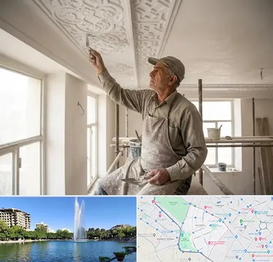 گچ کاری و گچبری در کوهسنگی مشهد 