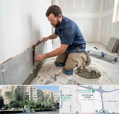 نصب کاشی و سرامیک در آپادانا 
