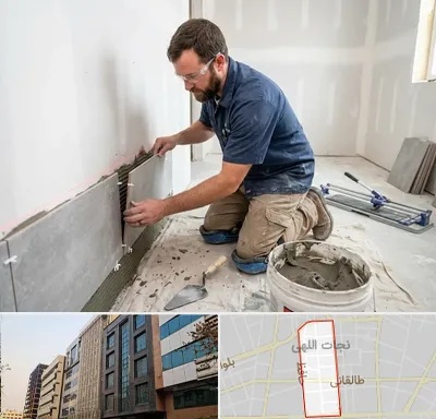 نصب کاشی و سرامیک در نجات اللهی