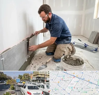 نصب کاشی و سرامیک در مفتح مشهد 