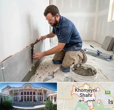 نصب کاشی و سرامیک در خمینی شهر