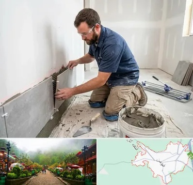 نصب کاشی و سرامیک در فومن