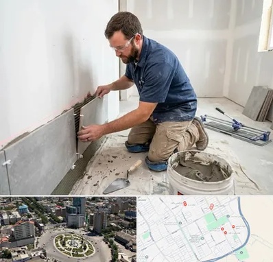 نصب کاشی و سرامیک در زرافشان اسلامشهر 