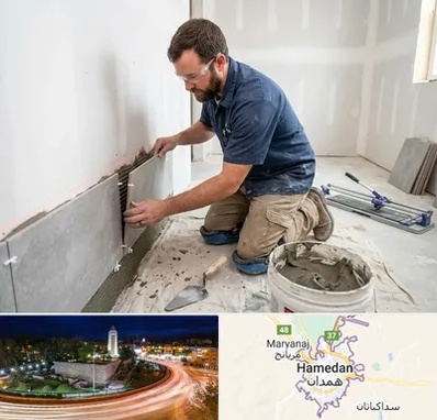 نصب کاشی و سرامیک در همدان