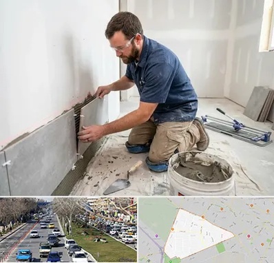 نصب کاشی و سرامیک در احمدآباد مشهد