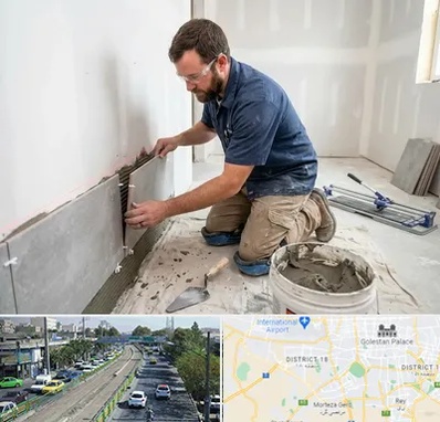 نصب کاشی و سرامیک در جنوب تهران 