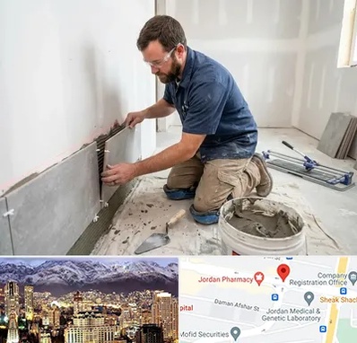نصب کاشی و سرامیک در جردن
