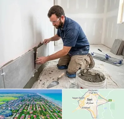 نصب کاشی و سرامیک در ساری