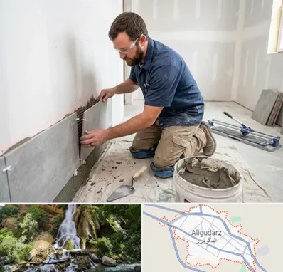 نصب کاشی و سرامیک در الیگودرز