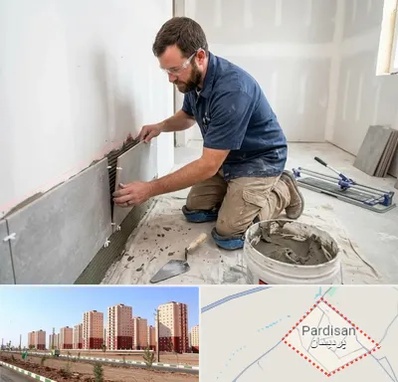 نصب کاشی و سرامیک در پردیسان قم
