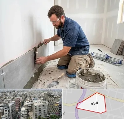 نصب کاشی و سرامیک در آذری