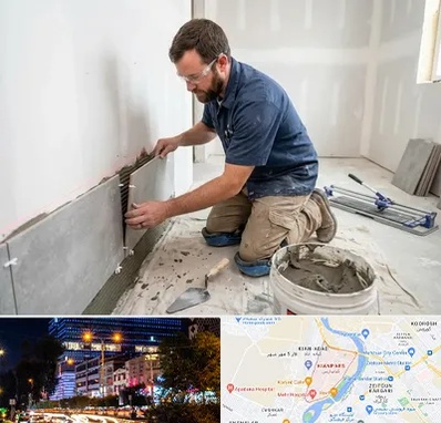 نصب کاشی و سرامیک در کیانپارس اهواز