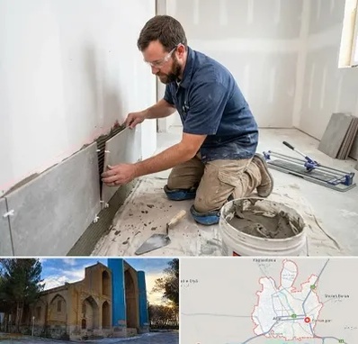 نصب کاشی و سرامیک در اهر