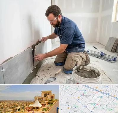 نصب کاشی و سرامیک در هاشمیه مشهد 