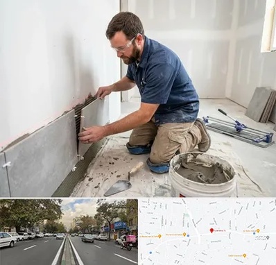نصب کاشی و سرامیک در دولت