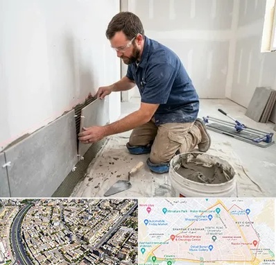 نصب کاشی و سرامیک در شهرک غرب مشهد 