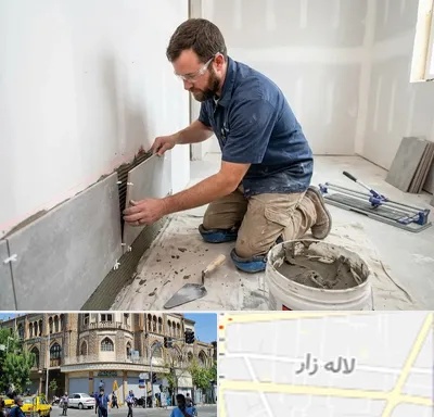 نصب کاشی و سرامیک در لاله زار