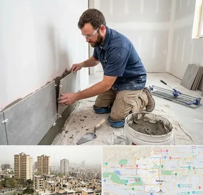 نصب کاشی و سرامیک در منطقه 5 تهران 