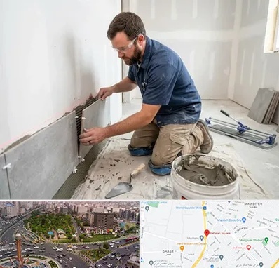 نصب کاشی و سرامیک در سبلان