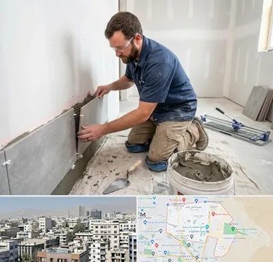 نصب کاشی و سرامیک در منطقه 14 تهران 