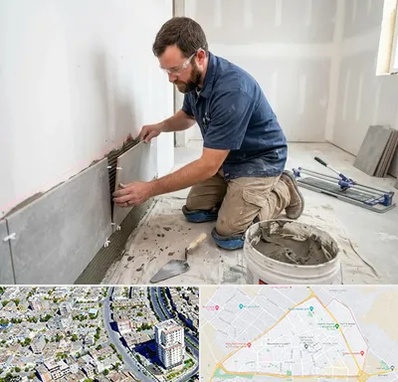 نصب کاشی و سرامیک در قاسم آباد مشهد 