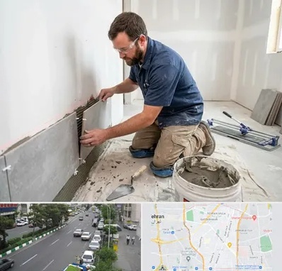 نصب کاشی و سرامیک در ستارخان