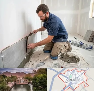 نصب کاشی و سرامیک در دامغان