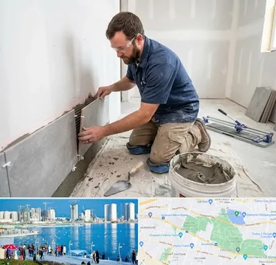 نصب کاشی و سرامیک در چیتگر 