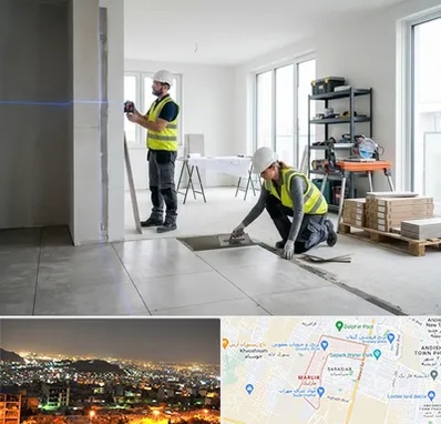 بازسازی ساختمان در مارلیک کرج 