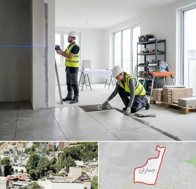 بازسازی ساختمان در جماران