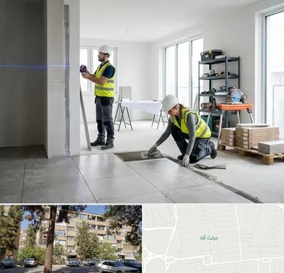 بازسازی ساختمان در دولت آباد