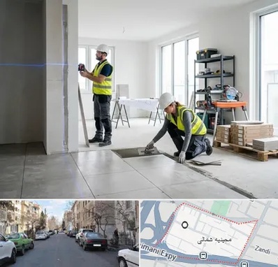 بازسازی ساختمان در مجیدیه شمالی