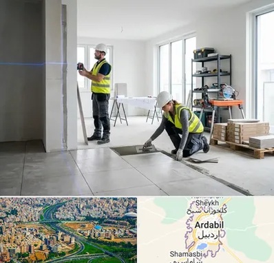 بازسازی ساختمان در اردبیل