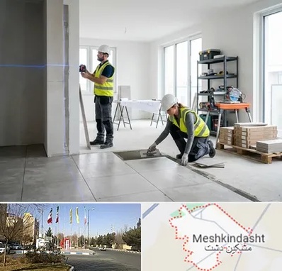 بازسازی ساختمان در مشکین دشت