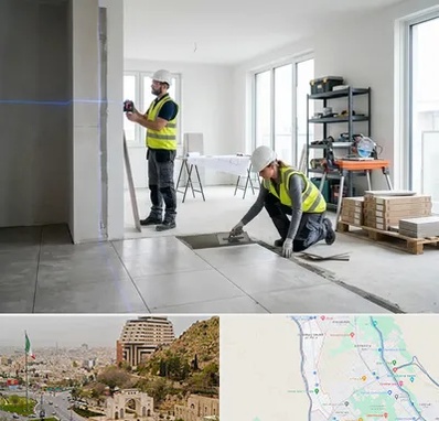 بازسازی ساختمان در فرهنگ شهر شیراز 