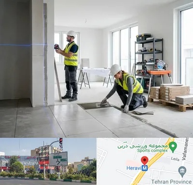 بازسازی ساختمان در هروی 