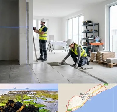 بازسازی ساختمان در بندرلنگه