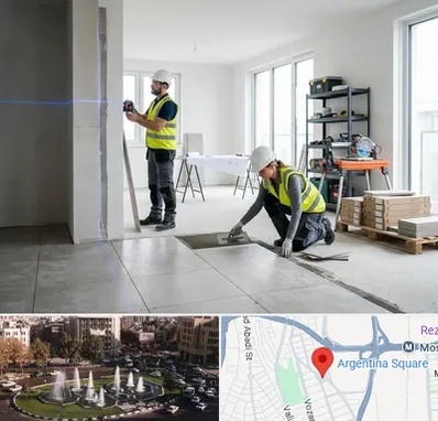 بازسازی ساختمان در آرژانتین