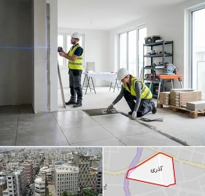 بازسازی ساختمان در آذری